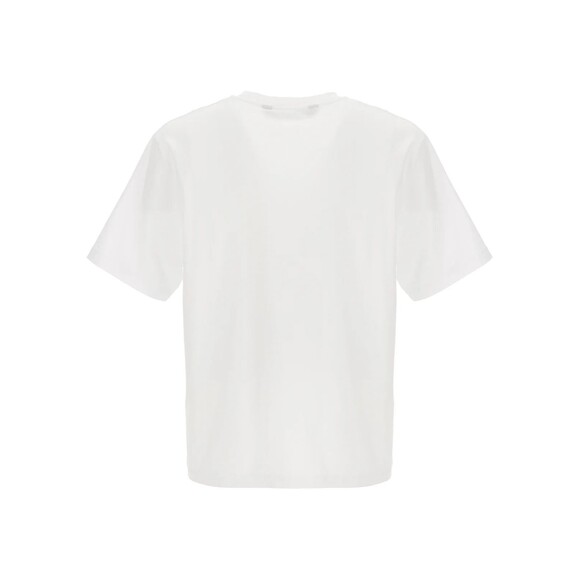 PALM ANGELS CLASSIC LOGO PRINTED REGULAR FIT WHITE T-SHIRT SIZE LARGE - Picture 2 of 4